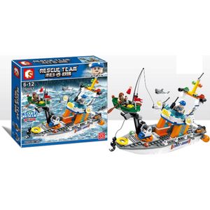 Bouwstenen Rescue Team Coast Guard | 248+ pcs | 6-12 jaar