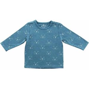 Jollein longsleeve Little lion teal 74/80