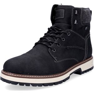 Rieker heren veterboot zwart