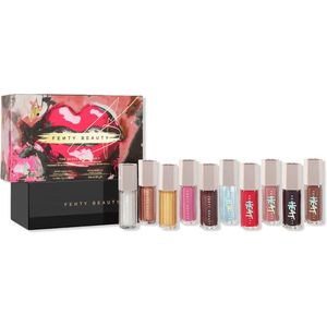 FENTY BEAUTY The Gloss Bomb Vault - Full size Universal Lip Luminizer 10 Piece Set - Lipgloss - Lip Plumper