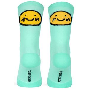Pacific Socks Smile Run Half Lange Sokken Groen EU 37-41 Man,Vrouw