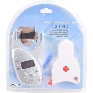 Elektronische Vetmeter LCD-scherm voor Lichaamsvet Huidplooianalysator - Meetlint voor Lichaam - Gewichtsverlies - Kopen .