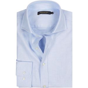 Steppin' Out Overhemd Oxford Lichtblauw - Maat M - Heren - Overhemden Formeel