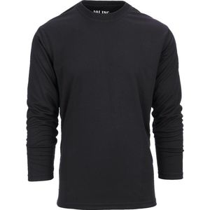 101 INC - Tactical t-shirt Quick Dry long sleeve (kleur: Zwart / maat: XXXL)