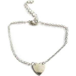 Petra's Sieradenwereld - Enkelbandje hartje