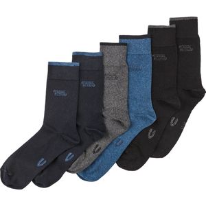 camel active Katoen socks in een pak van 6 - Maat menswear-43-46 - Meerkleurig