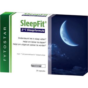 Fytostar SleepFit Melatonine - Supplement - Slaapopwekkend - Doorslapen - Voedingssupplement