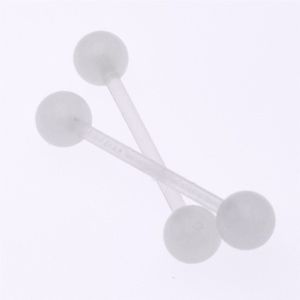 Tong Piercing - Set Van 2 - Glow In The Dark