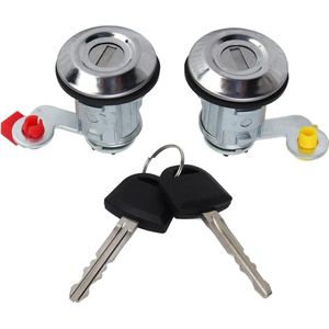 Deurslot Cilinder Links Rechts Met 2 Sleutels YE05506A Vervanging voor L200 2001-2005 - Kit Deurslot Cilinder Set Met Sleutel .