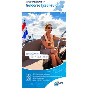 ANWB waterkaart 7 - Gelderse IJssel-zuid