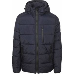 McGregor Jas Hooded Puffer Navy - Maat S - Heren - Winterjassen