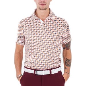 Func Factory mannen Poloshirt Steve retroprint maat M