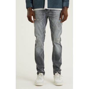 Chasin' Jeans Slim-fit jeans EGO Crater Grijs Maat W34L34