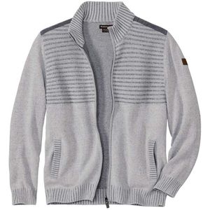 ATLAS FOR MEN - Tricotvest met ritssluiting Atlas - Heren - Verkrijgbaar in grote maten - XL