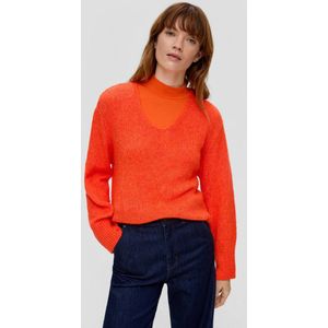 s.Oliver - 2142763 - Damestrui - V-hals - Regular Fit