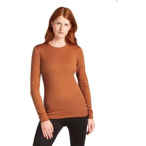 Icebreaker - Merino 200 Oasis Lange Mouwen Basislaag - Zwart - 100% Merinowol
