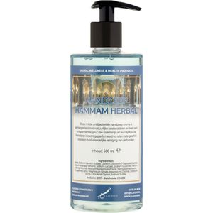 Handzeep Hammam Herbal 500 ml - met gratis pompje