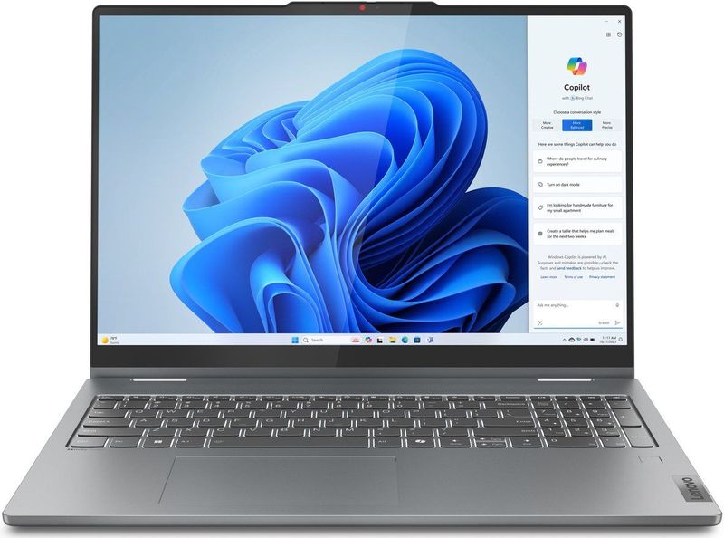 Lenovo - IdeaPad 5 2-in-1 16AHP9 - Laptop - 16 inch - AMD Ryzen 7 - 16 GB RAM - 1 TB opslag