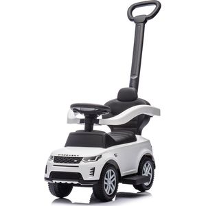 Billy Loopauto met Duwstang Land Rover Discovery White