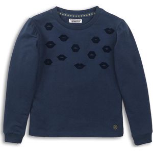 DJ Dutchjeans - Meisjes Sweater - Navy - Maat 140