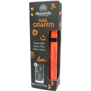 Alessandro Graffiti  Neon Pen Orange / Oranje set