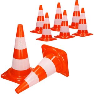 8 x verkeerskegelmast 47 cm