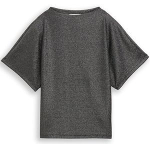 TOM TAILOR DENIM - Shirt - Zwart gemêleerd