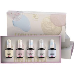 Pink Gellac Forever Grace Set Collection Box - Gellak Set van 5 x 15 ml Kleuren Gellak - Gel Nagellak - Gel Lak