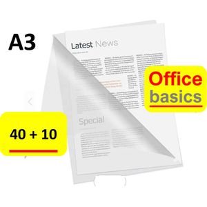 Insteekmap L-map A3 - Office Basics - PP - 40+10 GRATIS