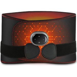 Warmteband - Infrarood Warmtegordel – Verwarmde Rugband - Verwarmingskussen - Warmtepak - Warmtegordel voor rugpijn - Draadloos verwarmingskussen - Met 5 warmtestanden en 3 vibratiestanden - 140 cm trillende massage - Voor rug - Lendenstreek en buik