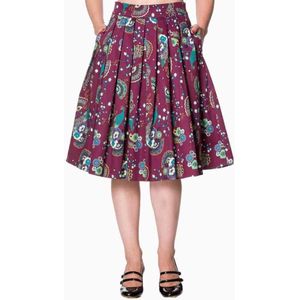 Dancing Days Rok -XS- FRANKIE Bordeaux rood