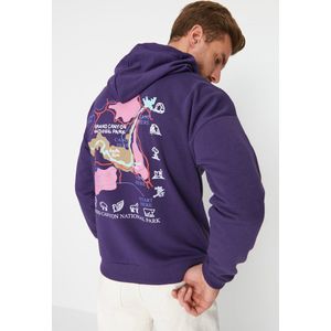 Trendyol Mannen Standaard Basis Sweatshirt