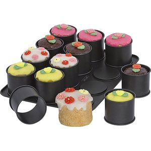 Zenker mini-taartjes-bakplaat voor 12 cupcake - online kopen | Lage prijs |  beslist.nl