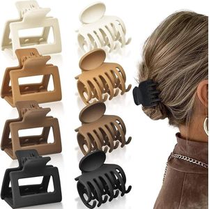 Kleine Haarklemmen voor Dames - cm Haarspelden - Matte Antislip Haarclips - Fijn Middel Dik Haar - Haarspeld Haaraccessoires voor Vrouwen