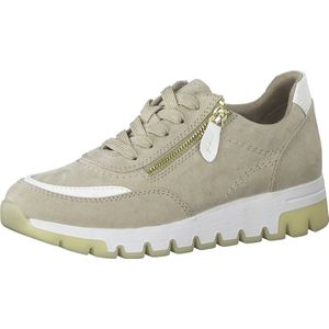 Jana Dames Sneaker - 23767-400 Beige - Wijdte H - Maat 37