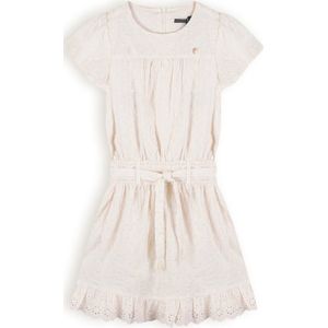 Nono N402-5806 Meisjes Jurk - Pearled Ivory - Maat 122-128