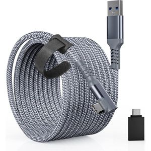 Outfy Oculus Quest 2 Link Kabel - 3 Meter - USB 3.2 - USB C Naar USB C