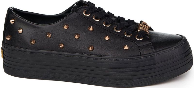 Juicy Couture - Suicy Couture Black Label - Sneakers - Zwart - Natuurlijk Leer - Lage Top