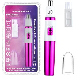 Equivera Neustrimmer - Neushaartrimmer - Oortrimmer - Elektrisch en Oplaadbaar - Afspoelbaar