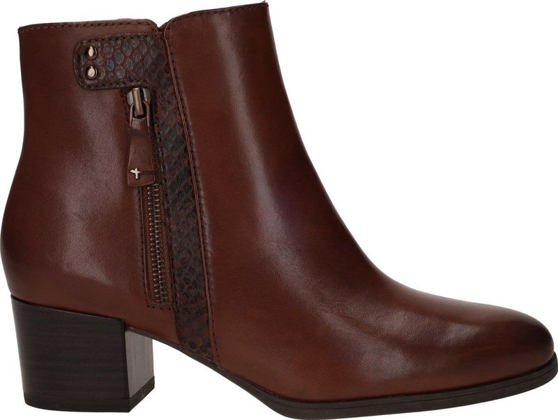 TAMARIS - Core - Dames Laarzen - Bruin - Hoogwaardig Leer