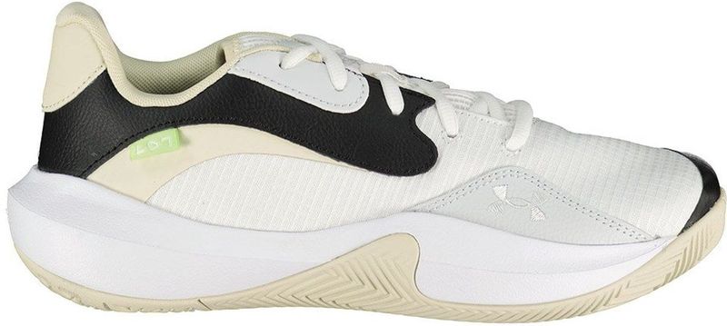 Under Armour - Lockdown 7 - Korfbalschoenen - Zwart - Ademend Mesh