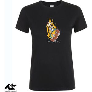 Klere-Zooi - Skate or Die #2 - Dames T-Shirt - 3XL