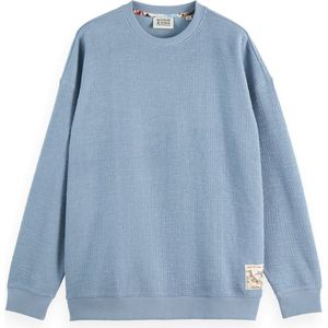 Scotch & Soda - Oversized Sweatshirt - Katoenmix - Logopatch