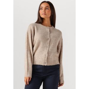 Minus - Aurelia Knit Cardigan - Beige - Dames - Vest