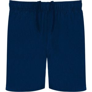 Donker Blauwe heren sportbroek met binnenbroek en elastische band met koord model Celtic maat L