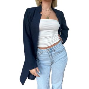 Tamaris | Blazer - tussenjas | Blauw | Maat 40