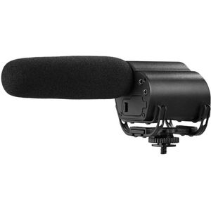 Saramonic Vmic Recorder, on camera microfoon met ingebouwde recorder met sd slot om op te nemen
