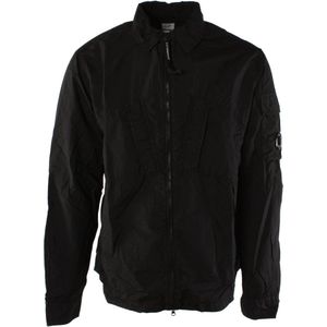 C.p. Company - Zwart Nylon Overhemd - Heren