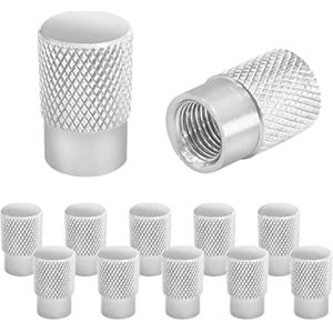 12 stuks ventieldoppen voor automotoren en fietsen - Ant-corrosie en stofbescherming - Universele autoaccessoires