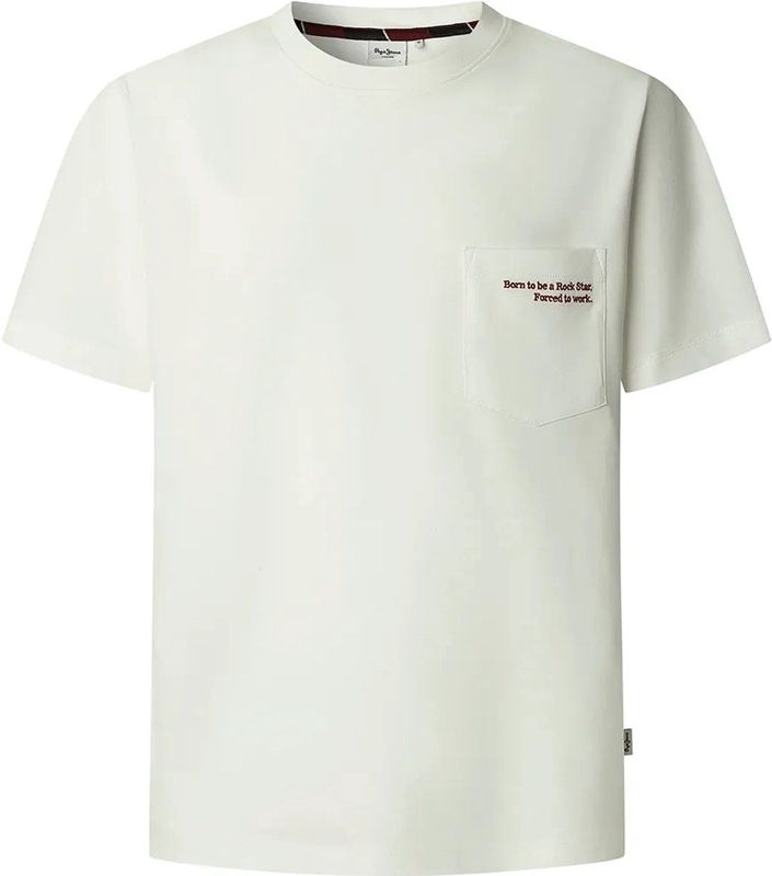 Pepe Jeans Somer T-shirt Met Korte Mouwen Wit L Man